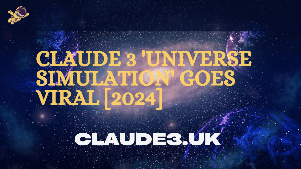 Claude 3 'Universe Simulation' Goes Viral [2024]