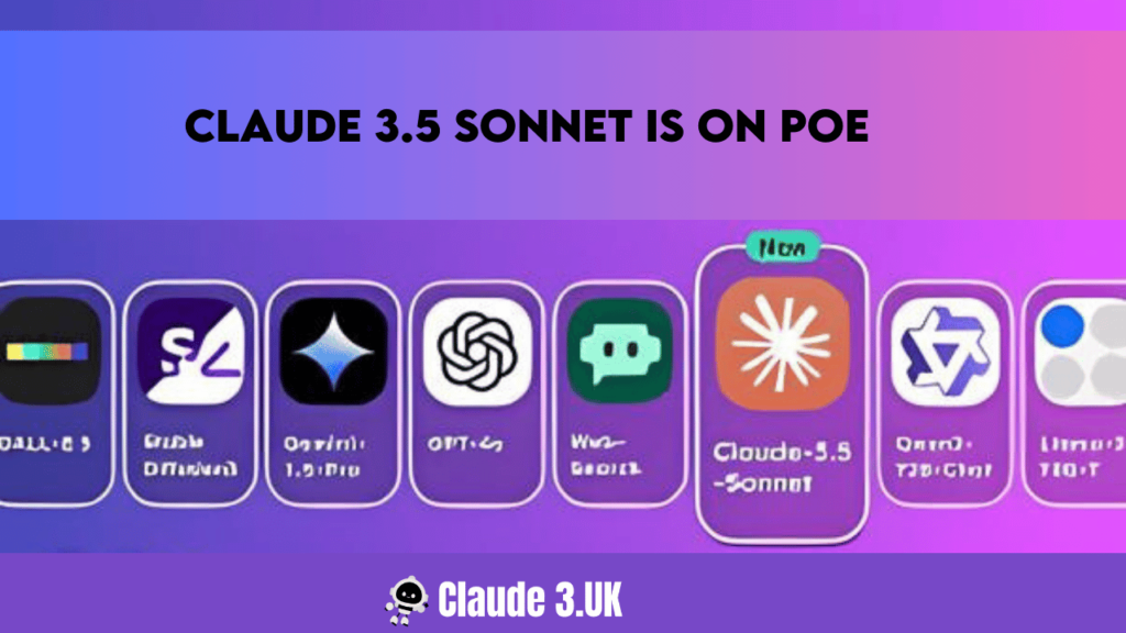 Claude 3.5 Sonnet is Now Available on Poe