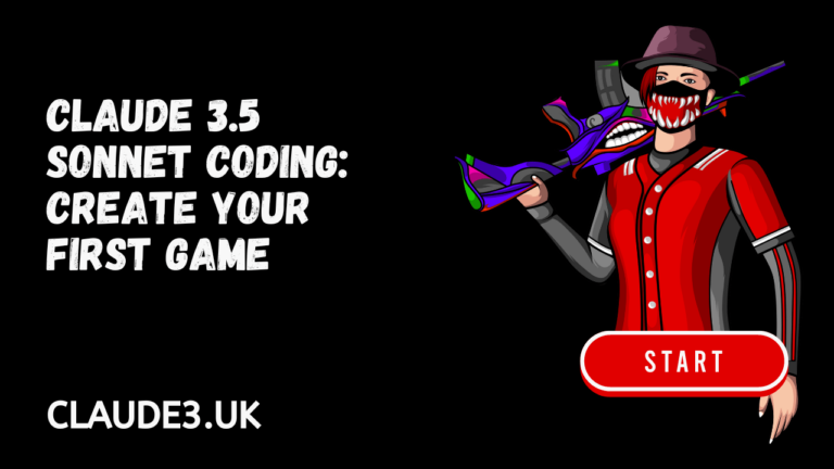 Claude 3.5 Sonnet Coding: Create Your First Game