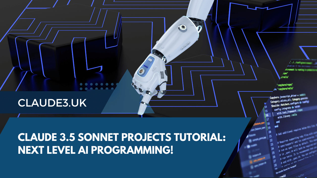 Claude 3.5 Sonnet Projects Tutorial: NEXT LEVEL AI Programming!