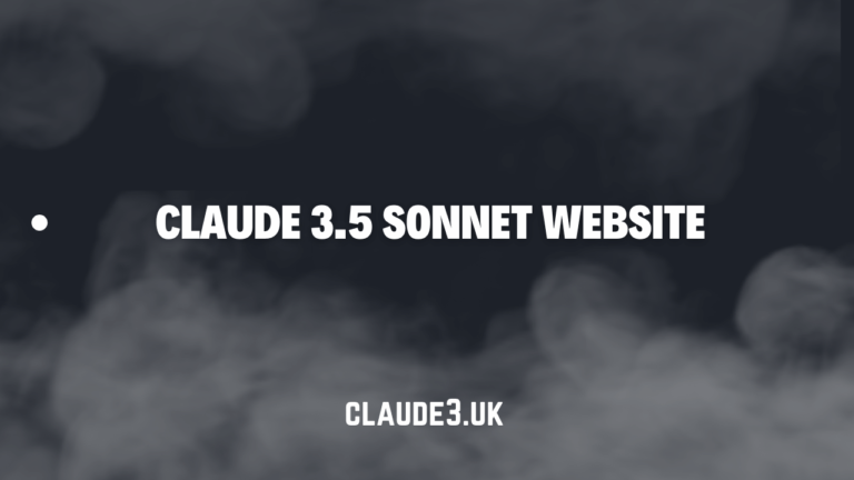 Claude 3.5 Sonnet Website
