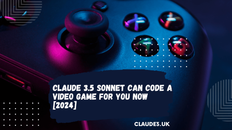 Claude 3.5 Sonnet can code a video game for you now [2024]