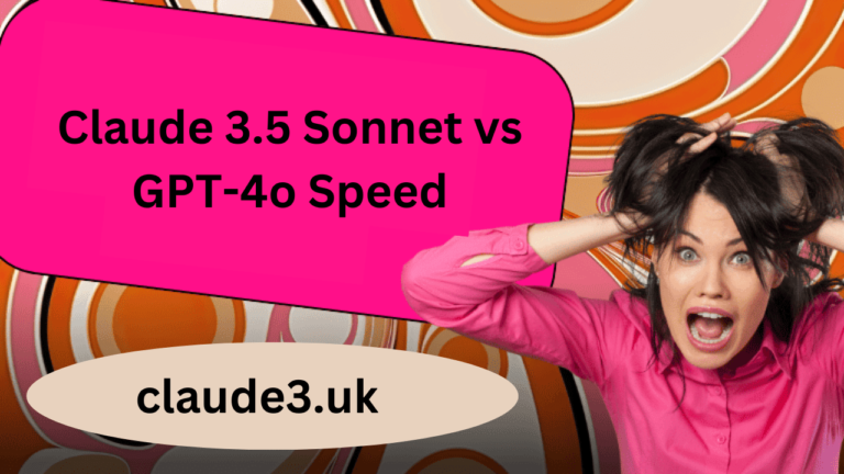 Claude 3.5 Sonnet vs GPT-4o Speed