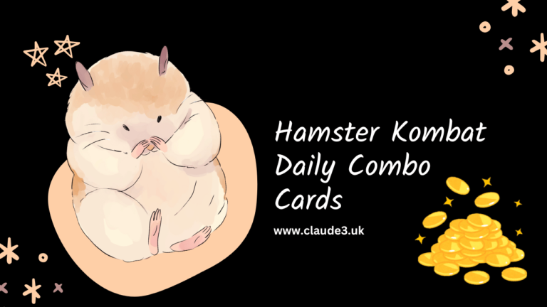 Hamster Kombat Daily Combo Cards