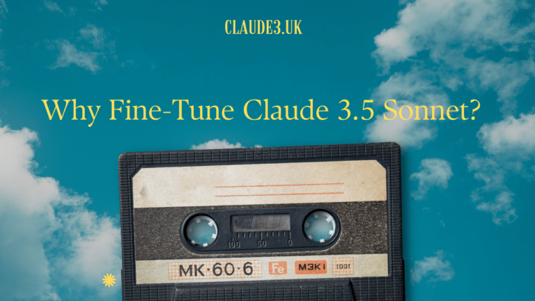 Why Fine-Tune Claude 3.5 Sonnet?