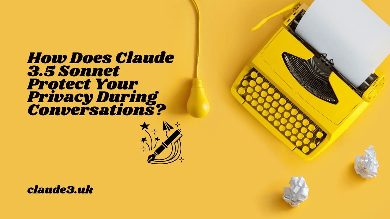 How Does Claude 3.5 Sonnet Protect Your Privacy During Conversations?