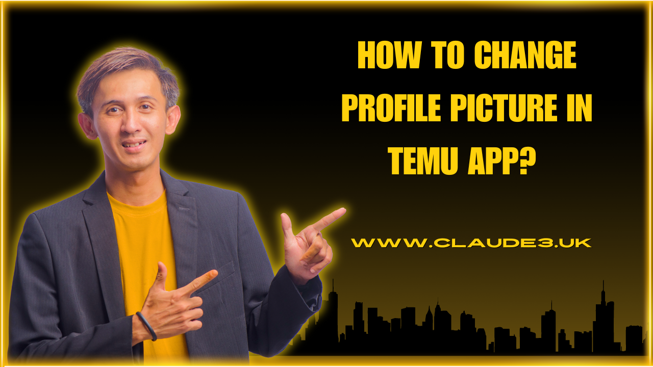 How To Change Profile Picture in TEMU App? [2024]