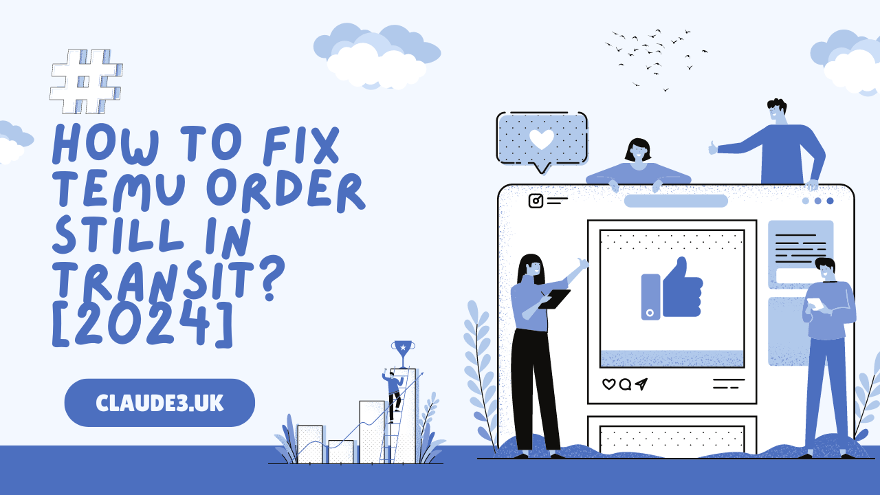 How to Fix TEMU Order Still in Transit? [2024]