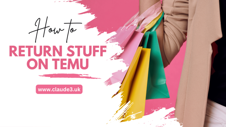 How to Return Stuff on TEMU