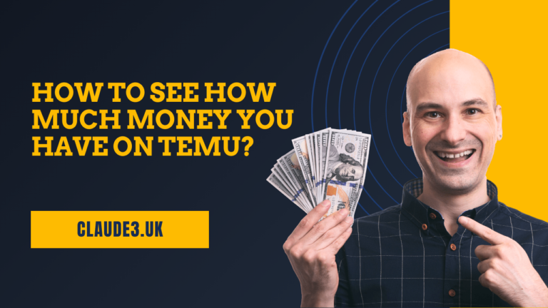 How to See How Much Money You Have on Temu?