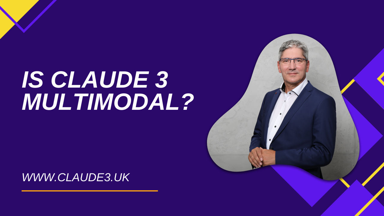 Is Claude 3 Multimodal? [2024]