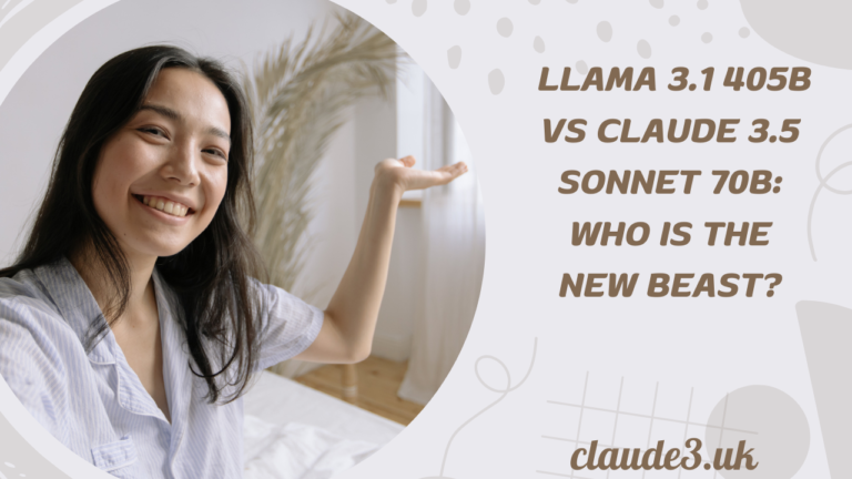 LLaMA 3.1 405b vs Claude 3.5 Sonnet 70b: Who is the New Beast?