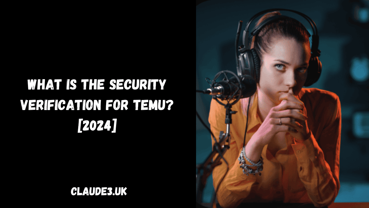 What is the Security Verification for TEMU? [2024]